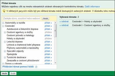 Přehled shod klíčových slov