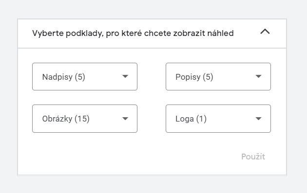 Obr. 3: Nový náhled responzivních obsahových reklam