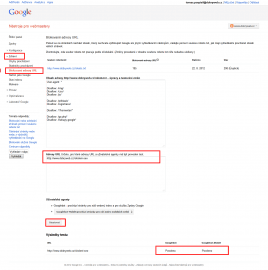 Pro konkrétní URL můžeme provést test, zda má Googlebot na tuto URL přístup.