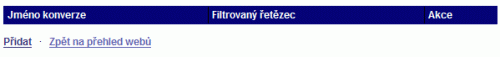 NAVRCHOLU.cz - přidání jednoduché konverze