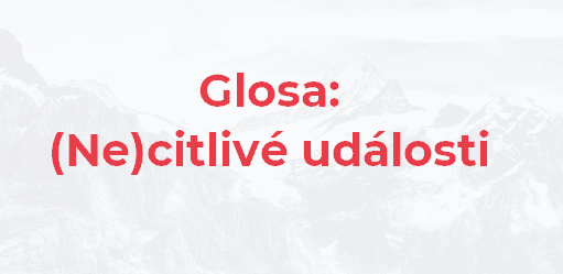 Ne/citlivé události